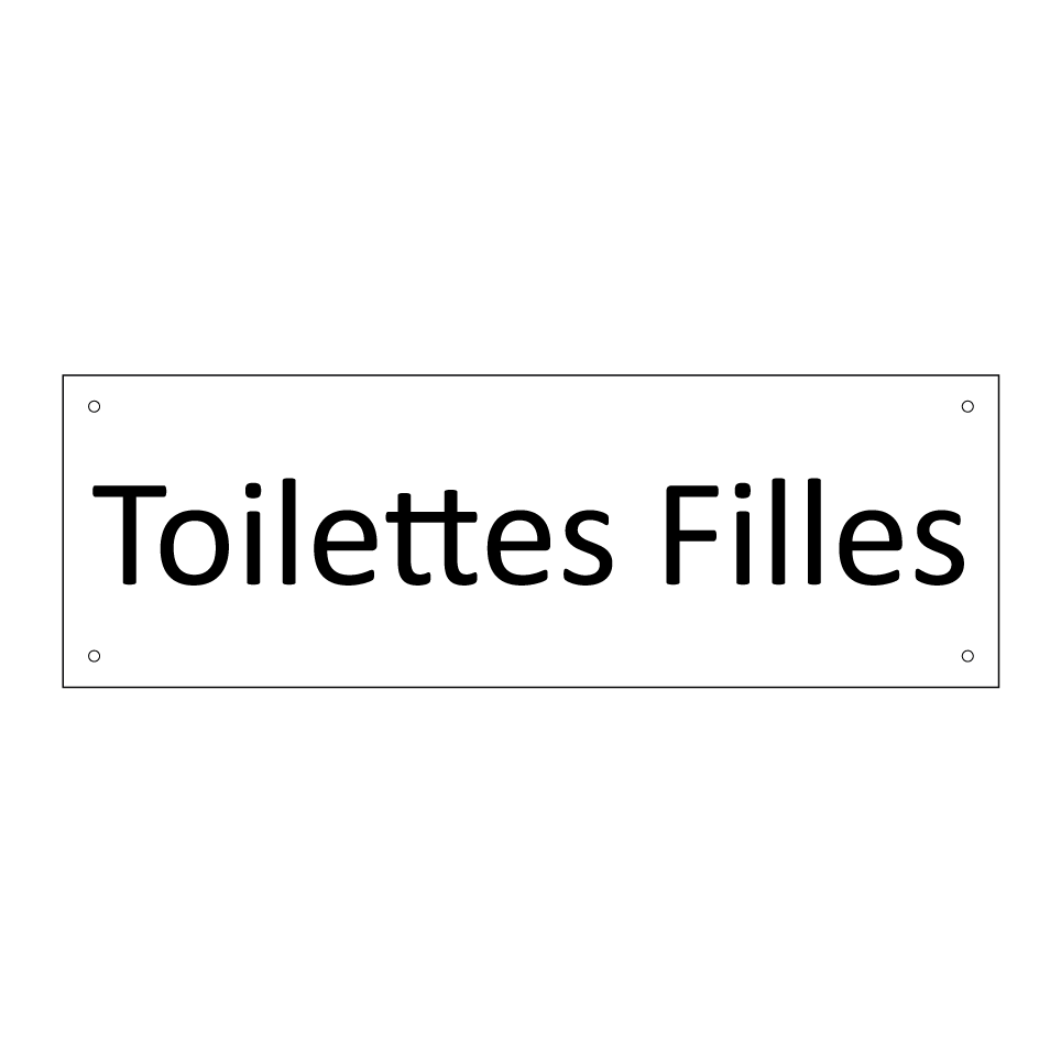 Toilettes Filles