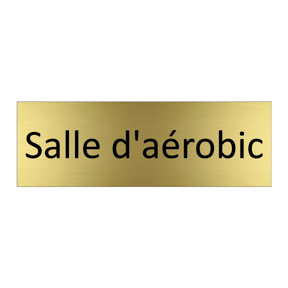 Salle d'aérobic