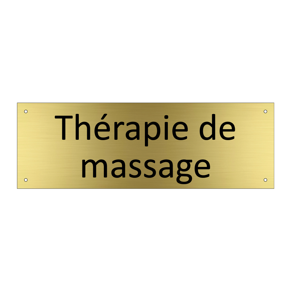 Thérapie de massage