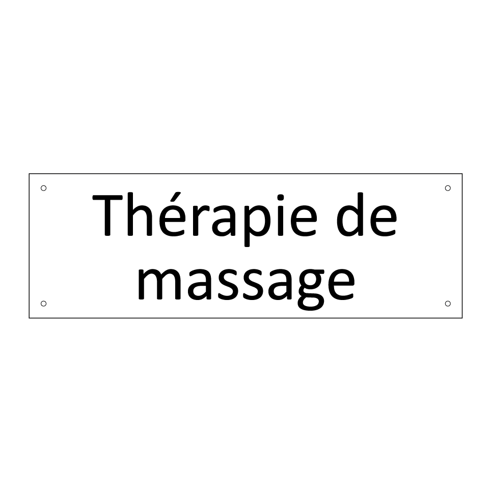 Thérapie de massage