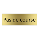 Pas de course