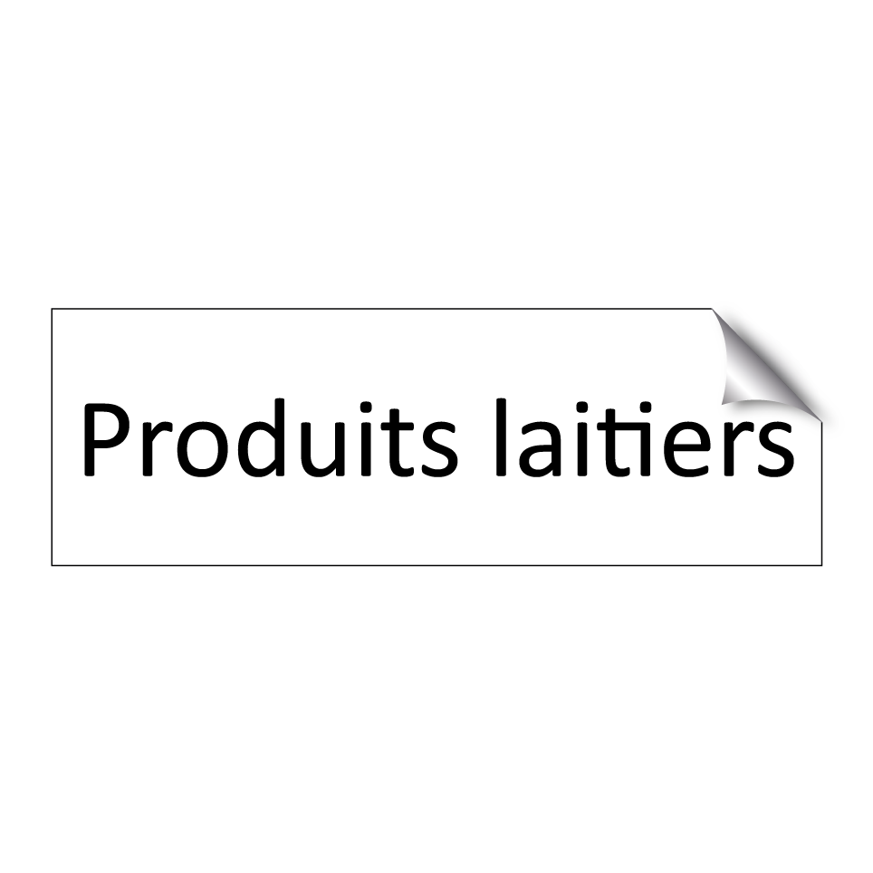 Produits laitiers