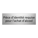 Pièce d'identité requise pour l'achat d'alcool