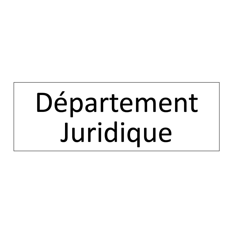 Département Juridique