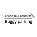 Parking pour poussettes - Buggy parking