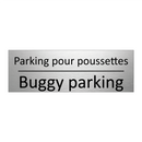 Parking pour poussettes - Buggy parking