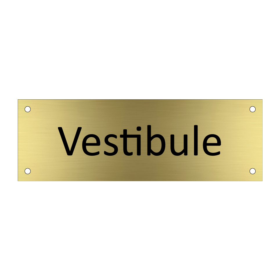 Vestibule & Vestibule & Vestibule