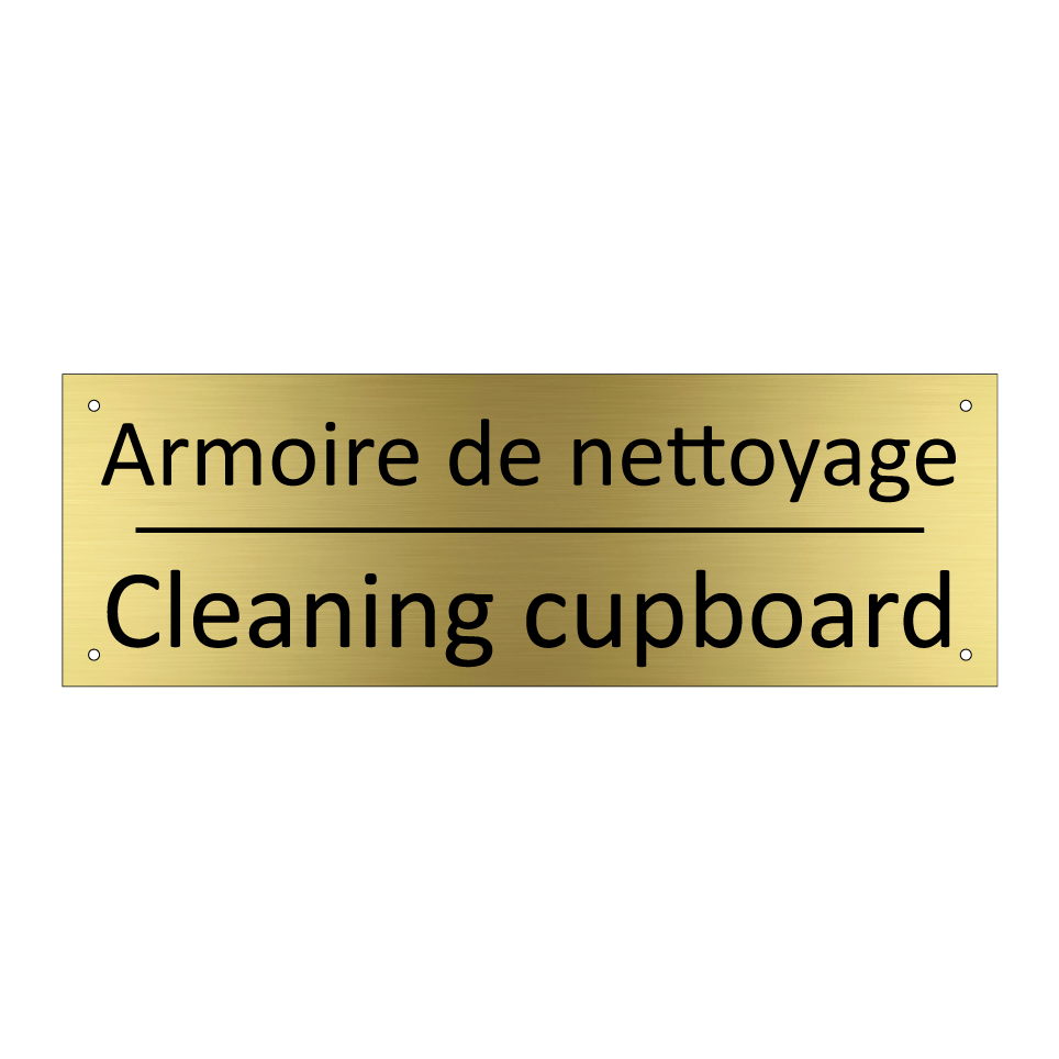 Armoire de nettoyage - Cleaning cupboard