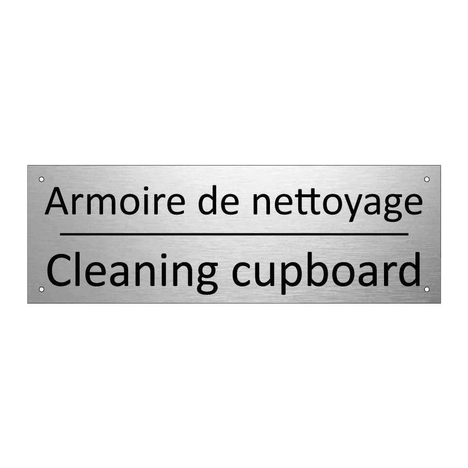 Armoire de nettoyage - Cleaning cupboard