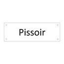 Pissoir & Pissoir & Pissoir