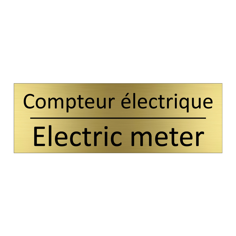 Compteur électrique - Electric meter