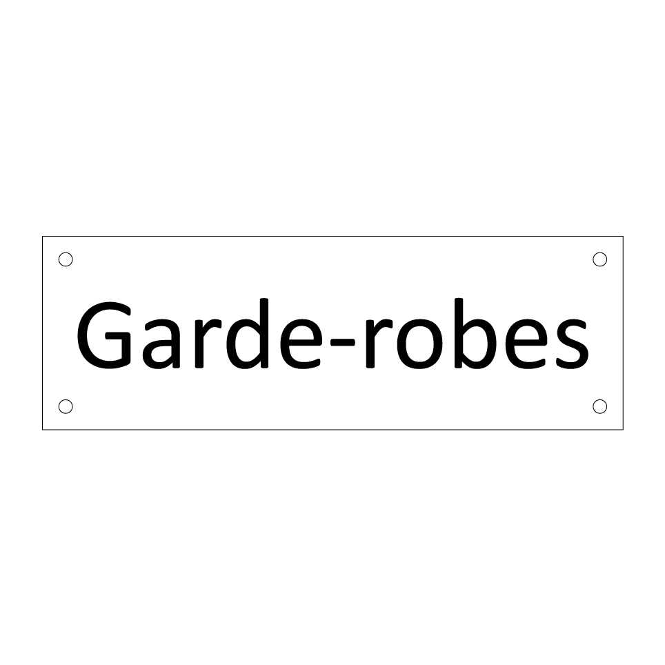 Garde-robes & Garde-robes & Garde-robes