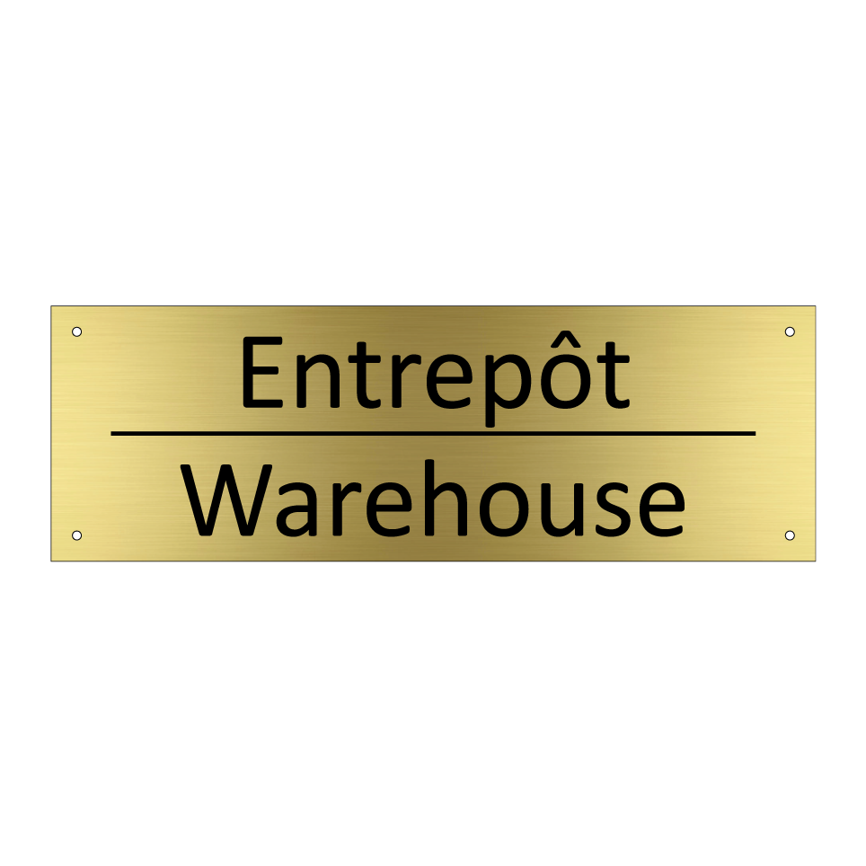 Entrepôt - Warehouse