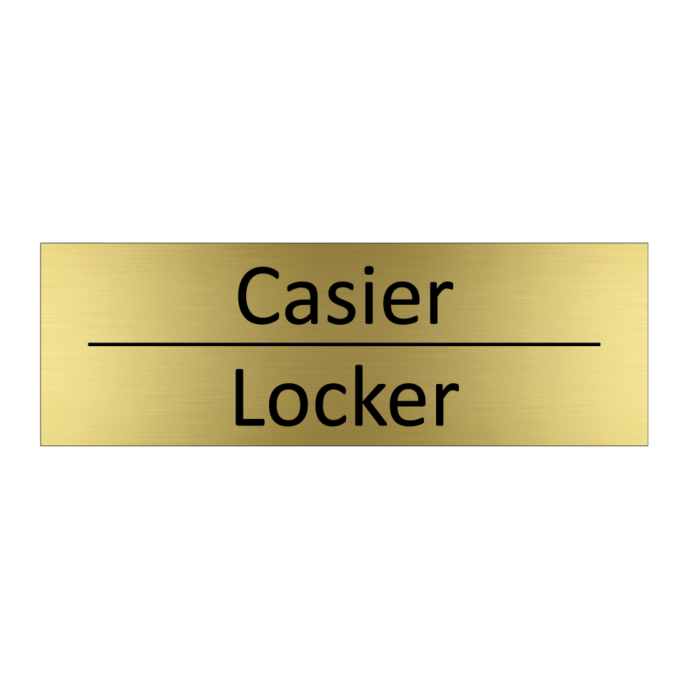 Casier - Locker