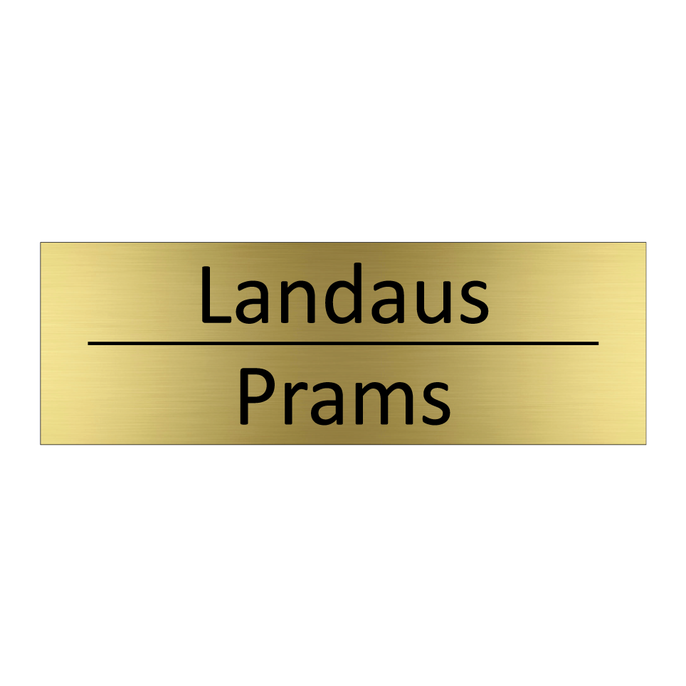 Landaus - Prams