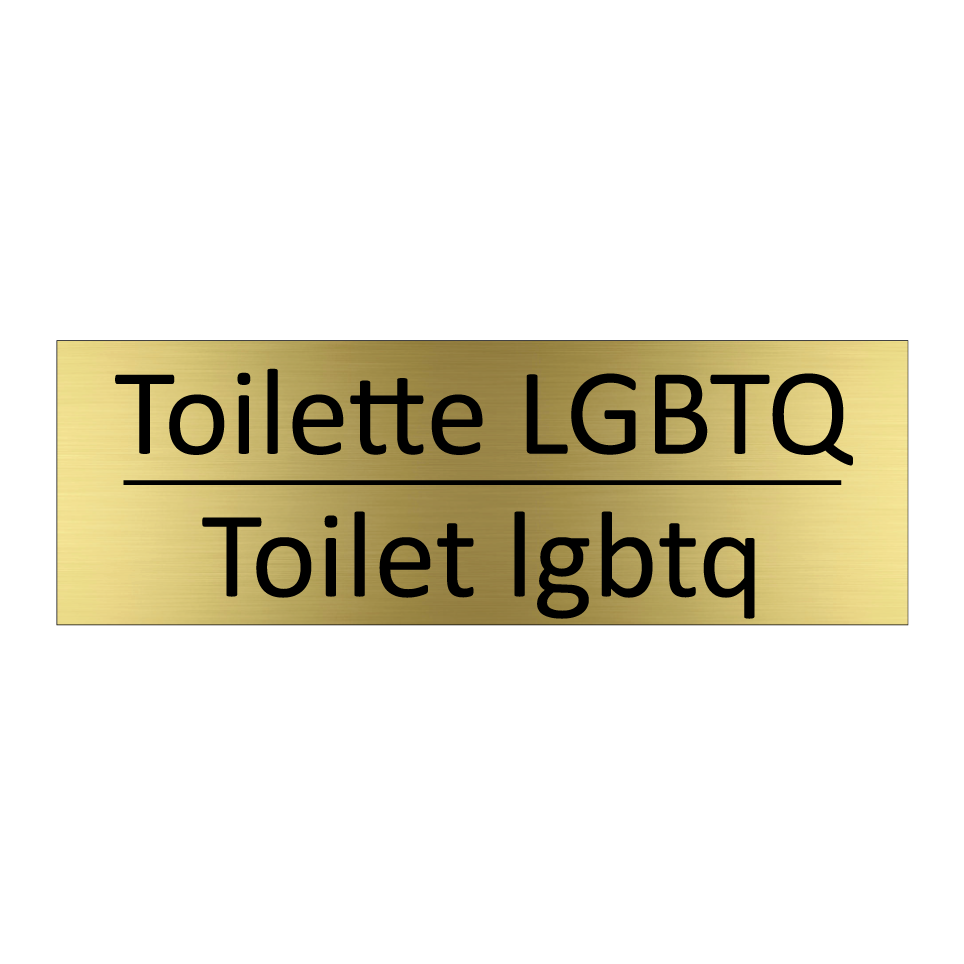 Toilette LGBTQ - Toilet lgbtq