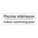 Piscine intérieure - Indoor swimming pool