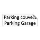 Parking couvert - Parking Garage