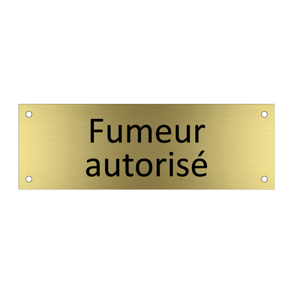 Fumeur autorisé
