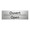 Ouvert - Open