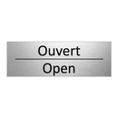 Ouvert - Open