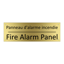 Panneau d'alarme incendie - Fire Alarm Panel