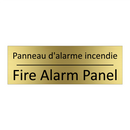 Panneau d'alarme incendie - Fire Alarm Panel