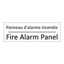 Panneau d'alarme incendie - Fire Alarm Panel