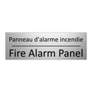 Panneau d'alarme incendie - Fire Alarm Panel