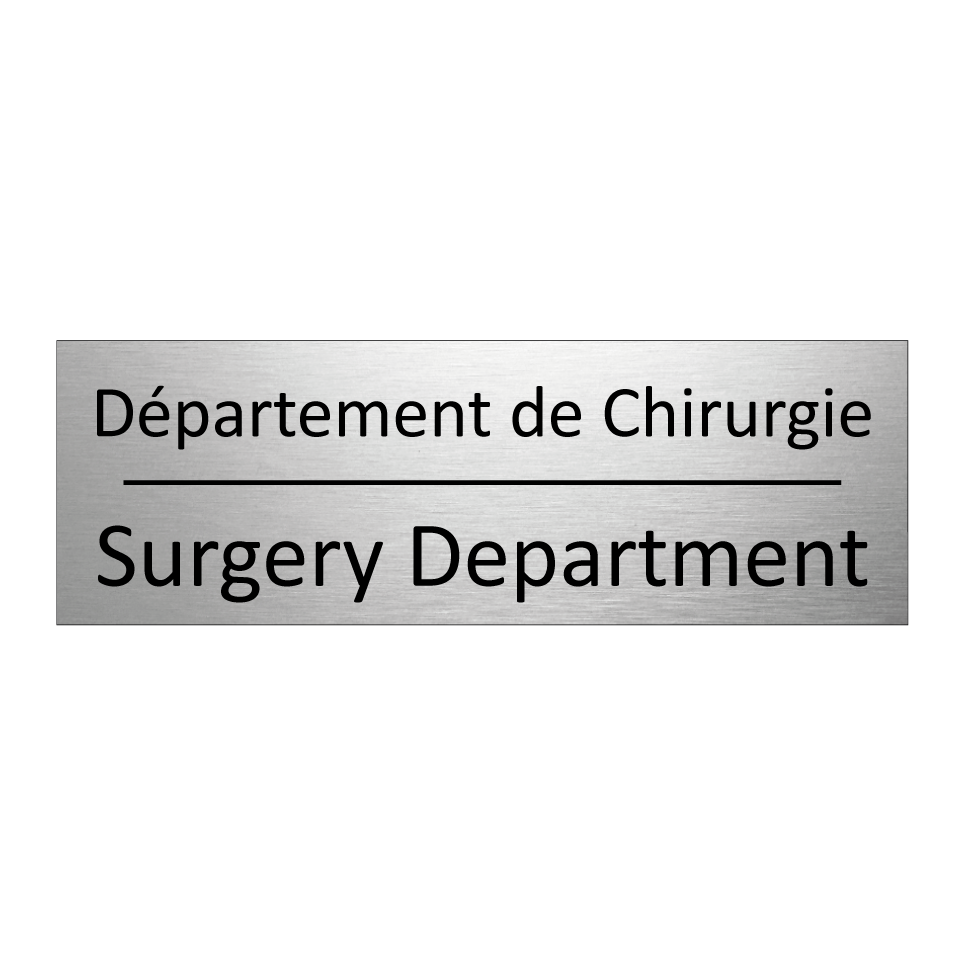 Département de Chirurgie - Surgery Department