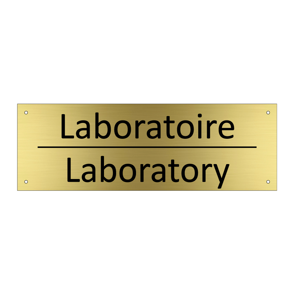 Laboratoire - Laboratory