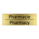 Pharmacie - Pharmacy