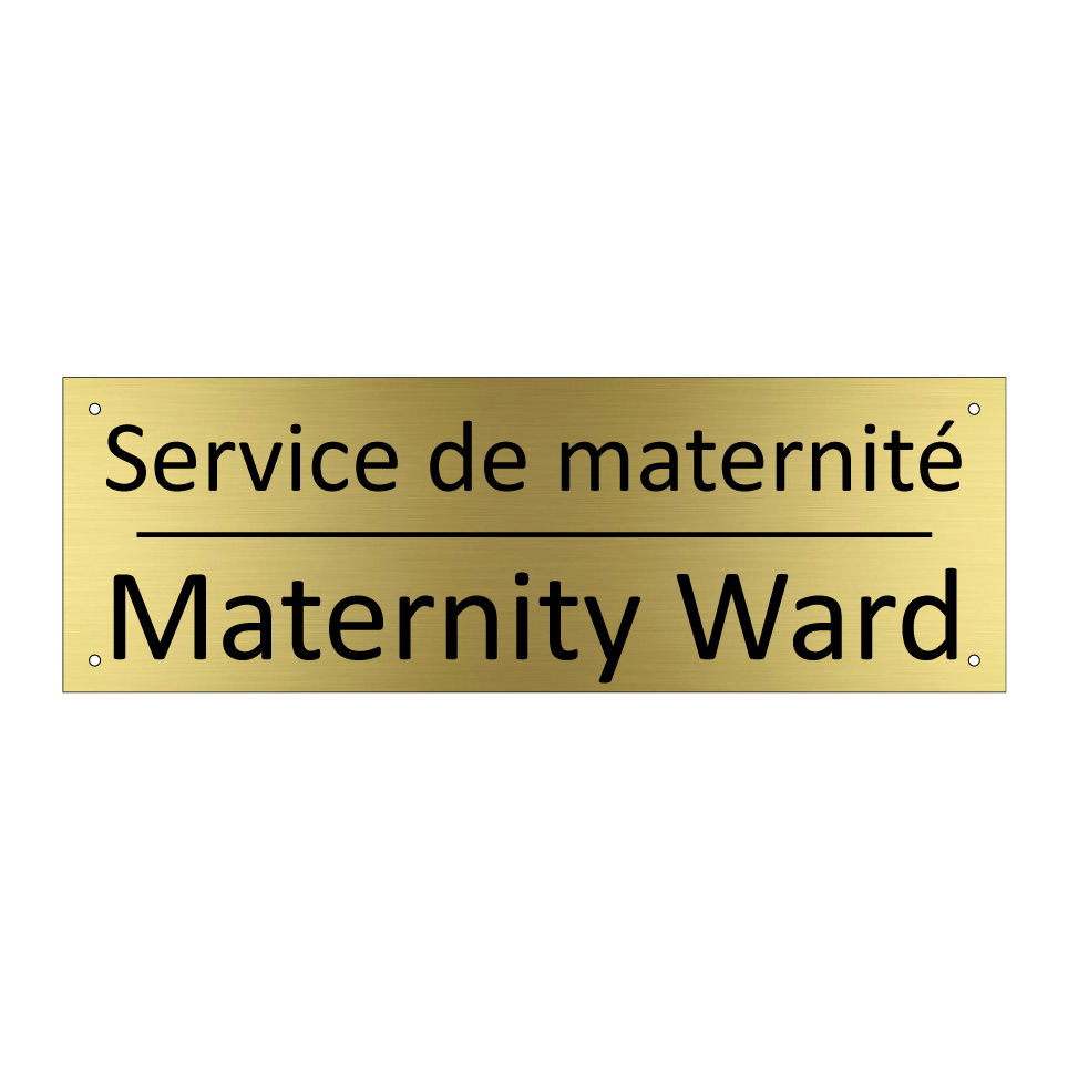 Service de maternité - Maternity Ward
