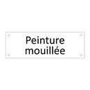 Peinture mouillée
