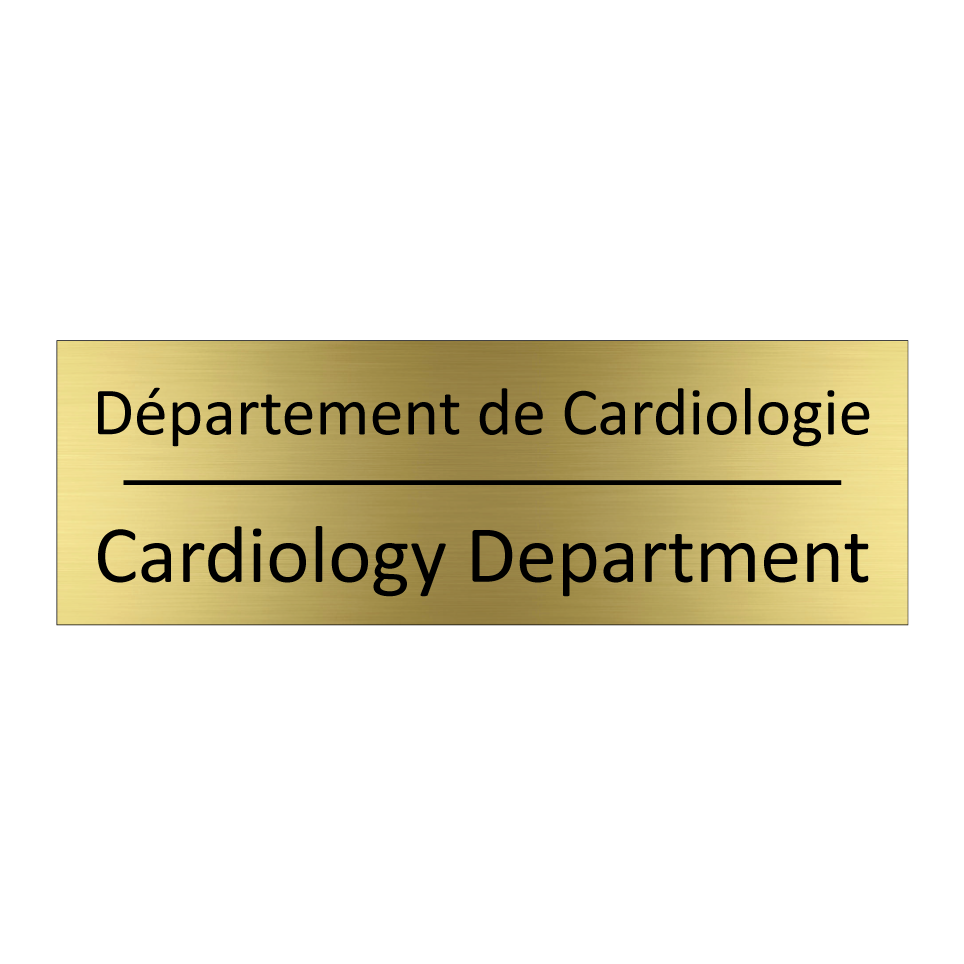 Département de Cardiologie - Cardiology Department