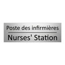 Poste des infirmières - Nurses' Station