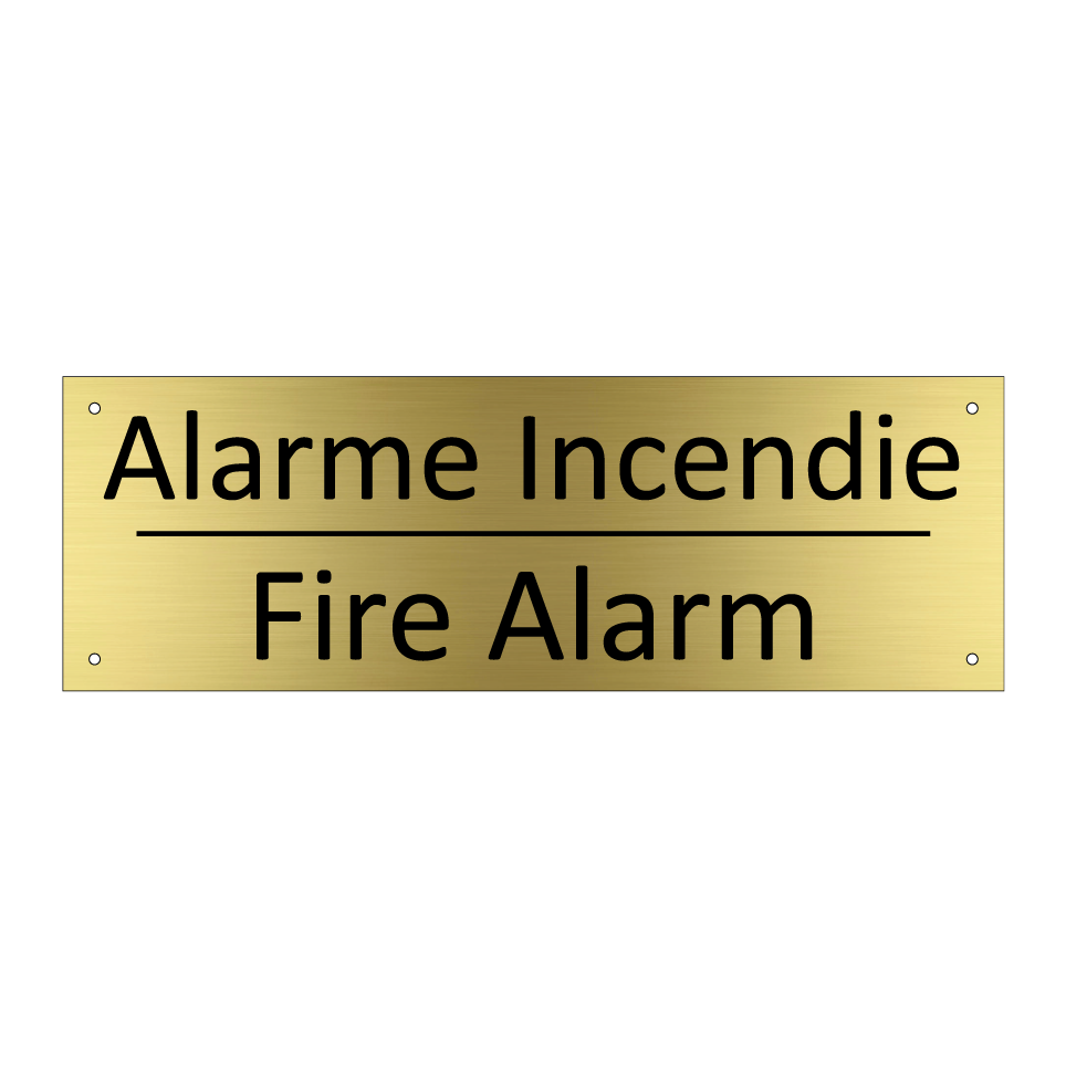 Alarme Incendie - Fire Alarm