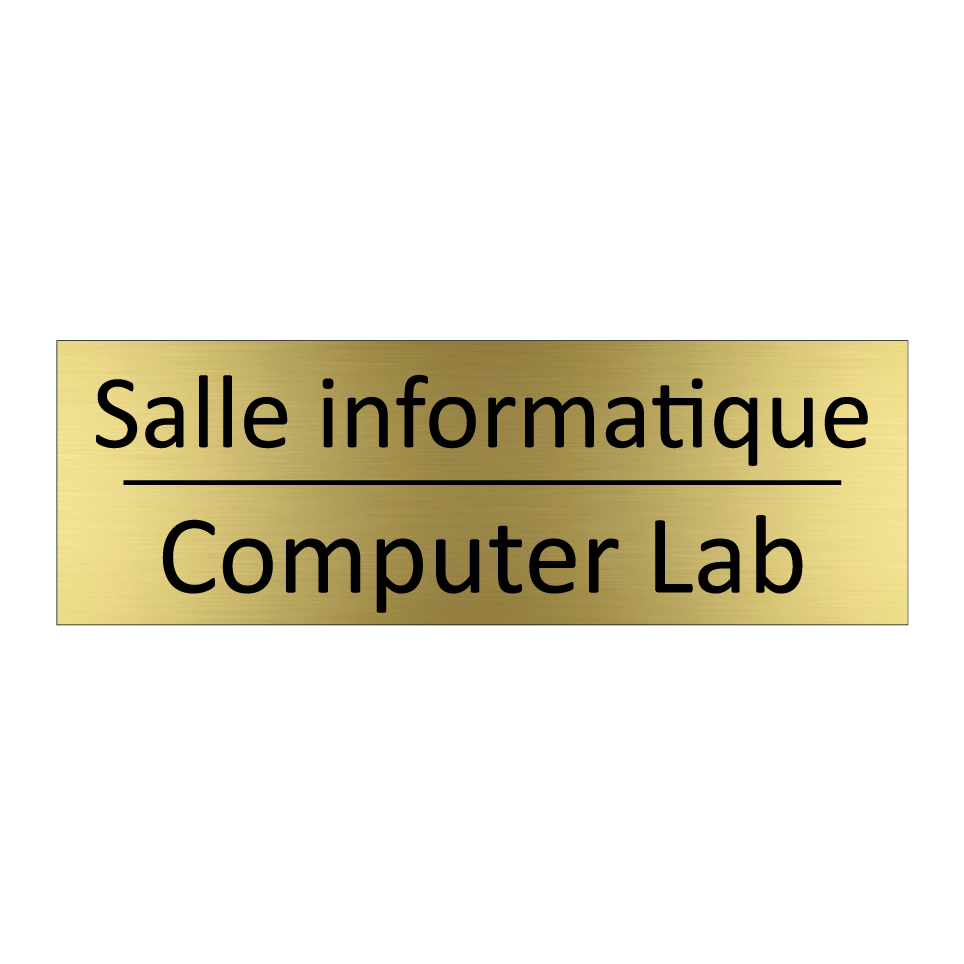 Salle informatique - Computer Lab