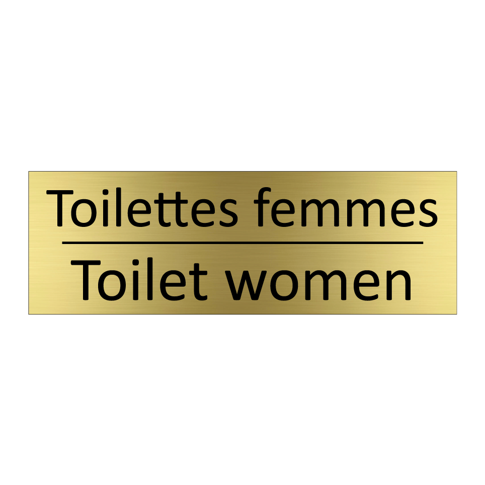 Toilettes femmes - Toilet women