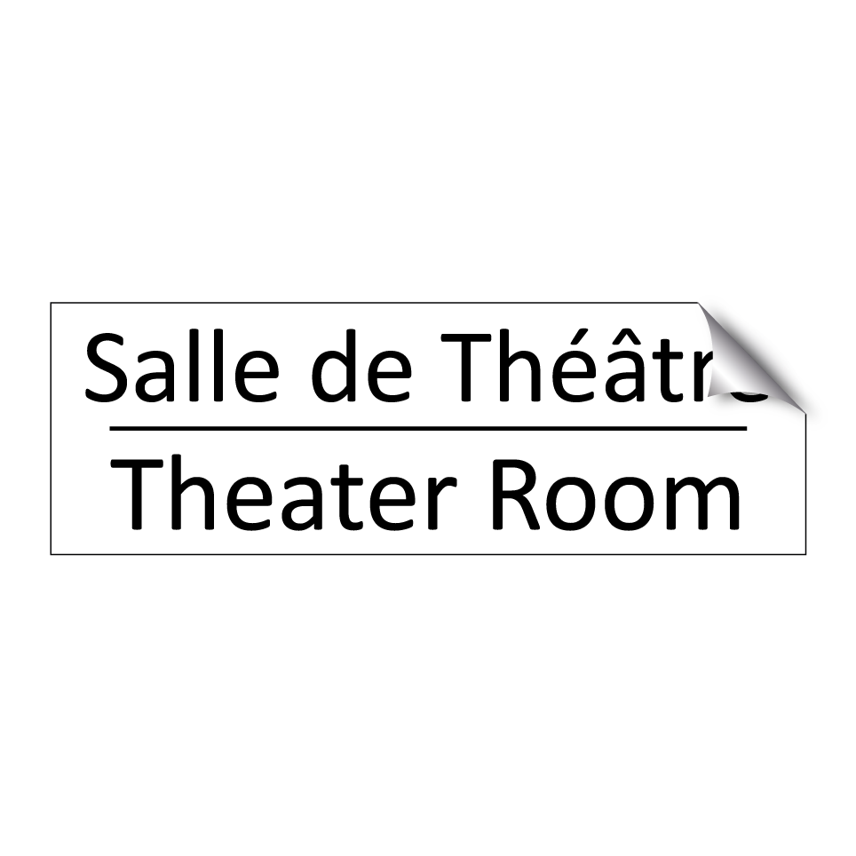 Salle de Théâtre - Theater Room