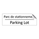 Parc de stationnement - Parking Lot