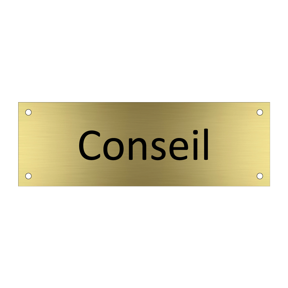 Conseil & Conseil & Conseil