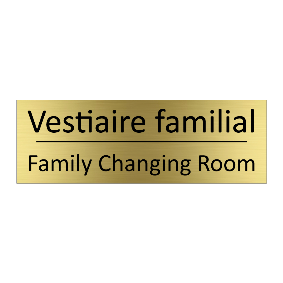 Vestiaire familial - Family Changing Room