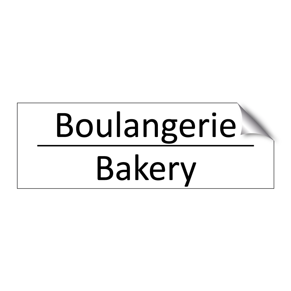 Boulangerie - Bakery