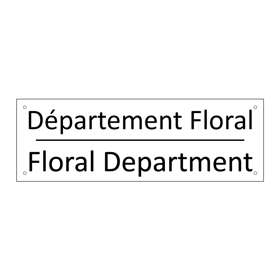 Département Floral - Floral Department