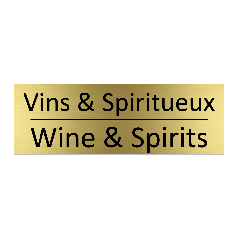Vins & Spiritueux - Wine & Spirits