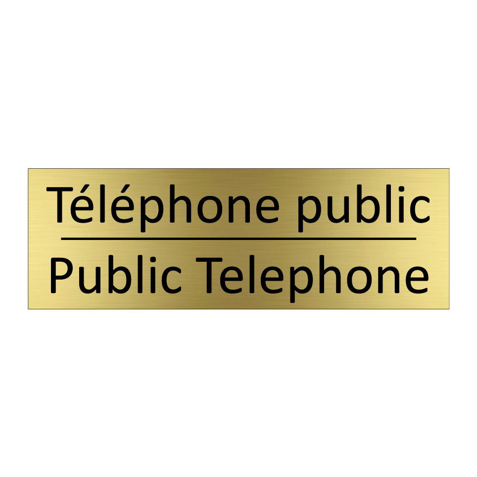 Téléphone public - Public Telephone