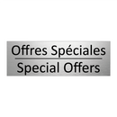 Offres Spéciales - Special Offers