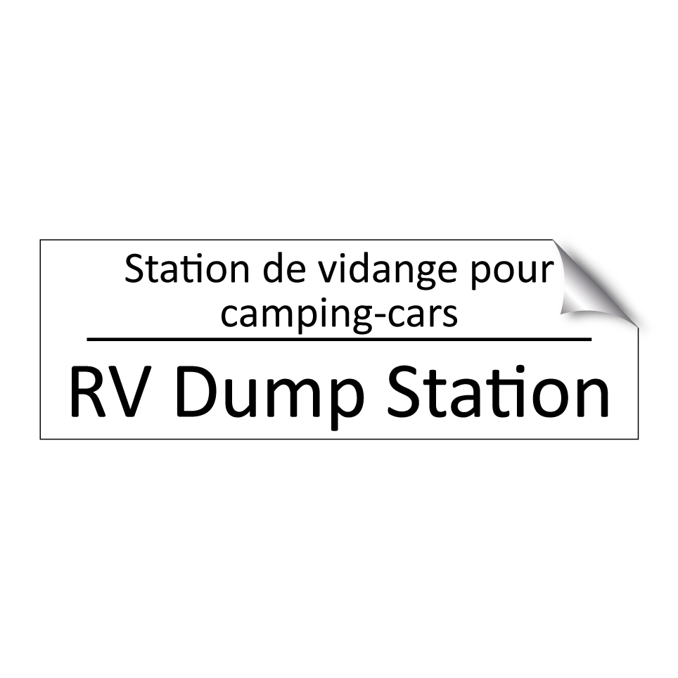 Station de vidange pour camping-cars /.../ - RV Dump Station