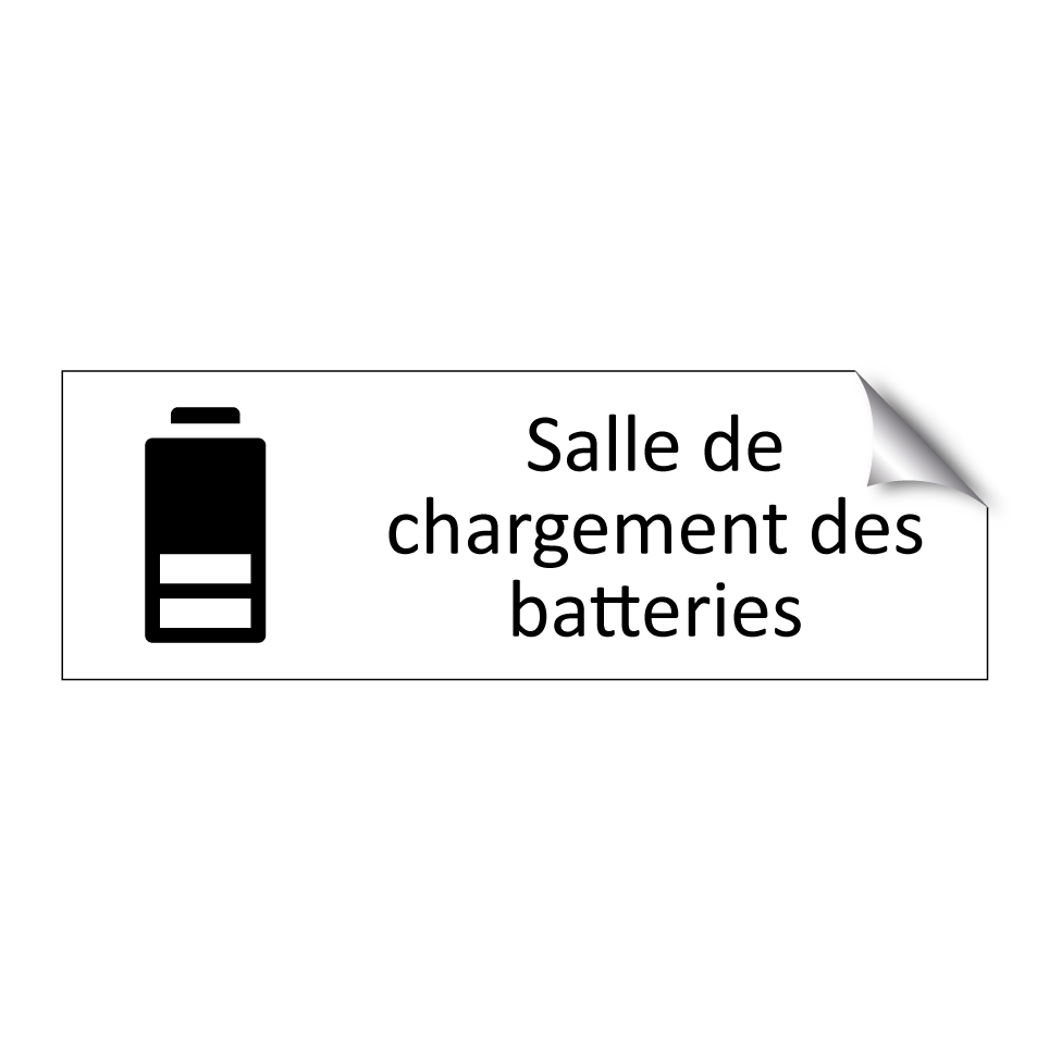 Salle de chargement des batteries